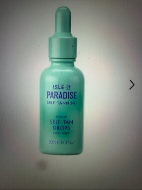Isle of Paradise Self-Tan Drops with Dropper- used once